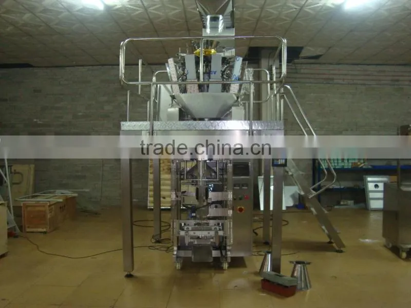 Shrimp puffed food chocolate packing machine