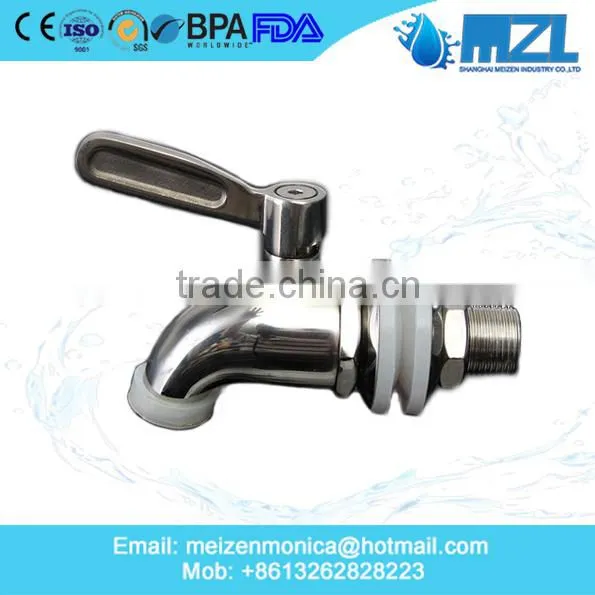 British style food grade stainless steel beverage tap