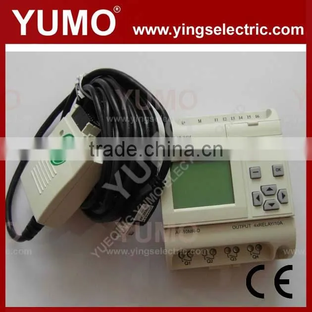 Programmable Intelligent Logic Controller AF-10MR-D LCD DC power supply 6 points DC input (analog) 4 points relay output PLC