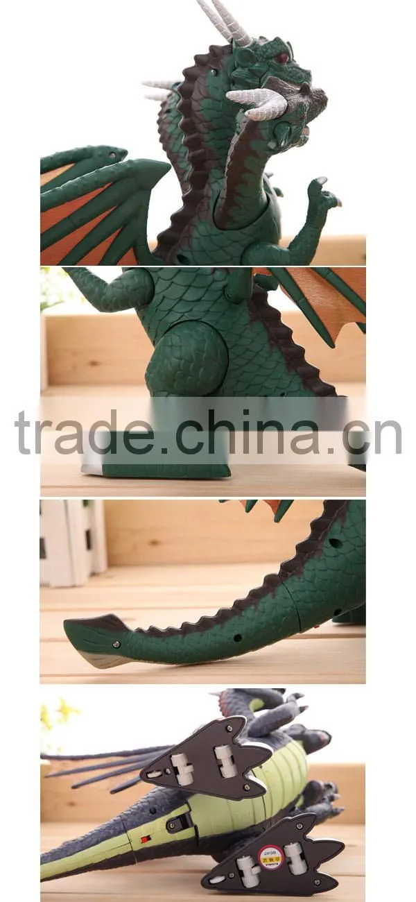 Volcano to toy flying dinosaur toy, Battery Operated Dinosaur Toys With Light and Music