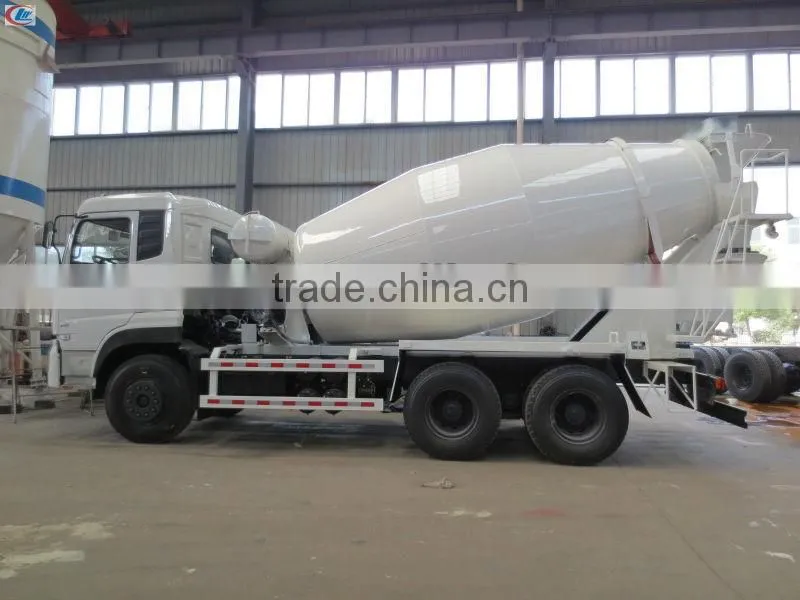 DongFeng DaLiShen 10 m3 6*4 Cement Mixer Truck