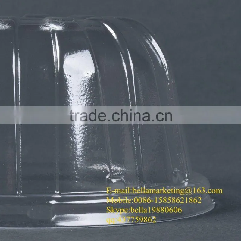 Clear High Dome Lid for ice cream, parfaits, fruit salads, sundaes