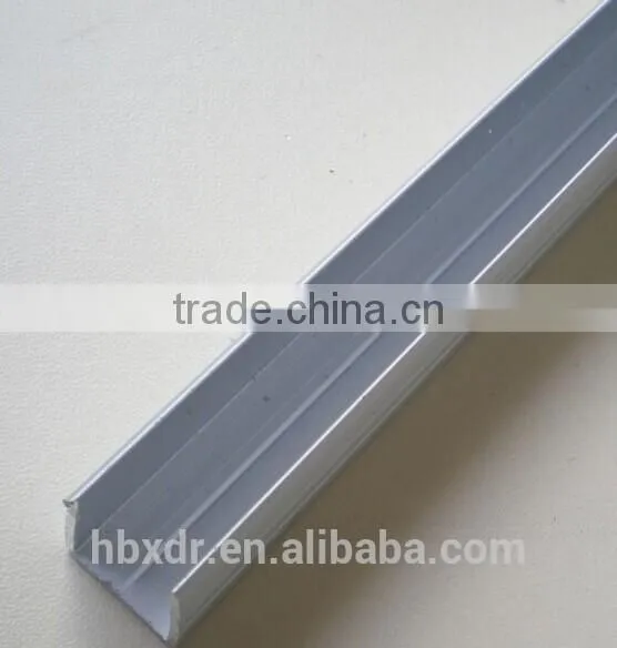 high quality u channel aluminum profile 6063 for toilet partition