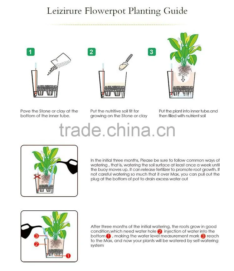 2016 new garden pot garden flower pots garden planter decoration flower panters