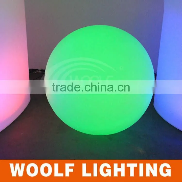 Remote Control Color Party Used Glow LED Sphere Light