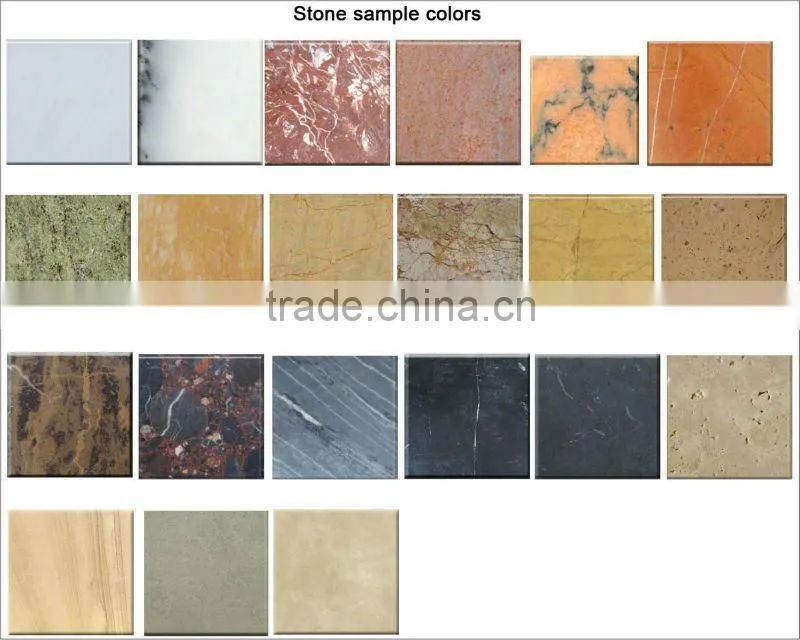 Natural Marble Wall Flower Relief