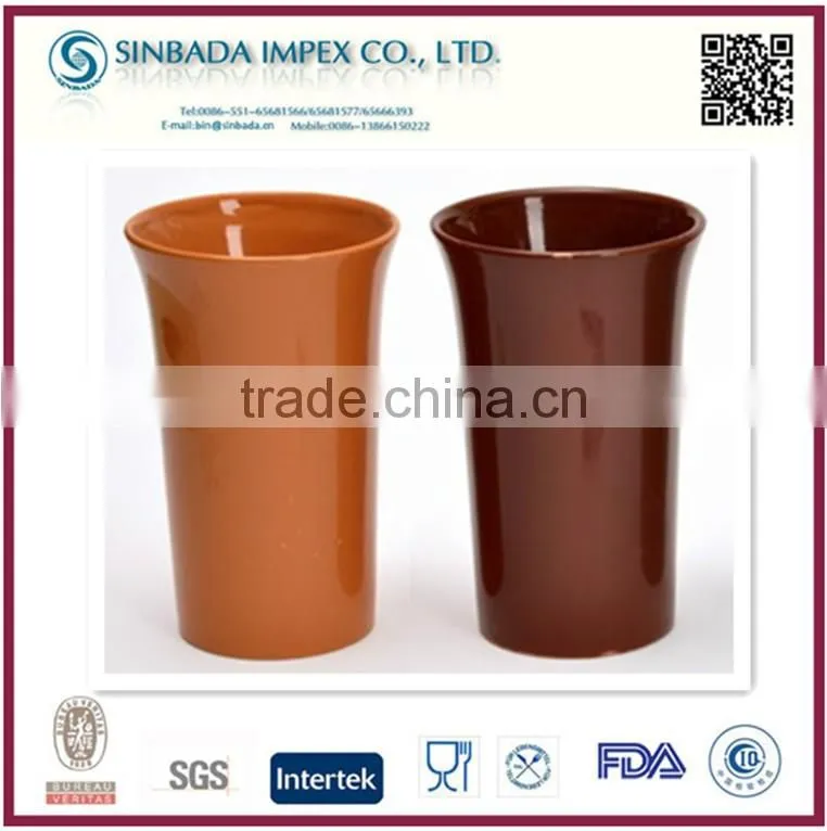wholesale china ceramic flower vase with soild color