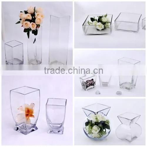 long stem glass fruit plate,colored glass plate