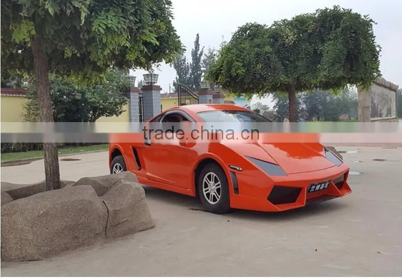 Super Cool Adult 4 Wheel Electric Car, Powerful 72V 4000W Electric Racing Car, New Energy Comfortable Electric Automobile