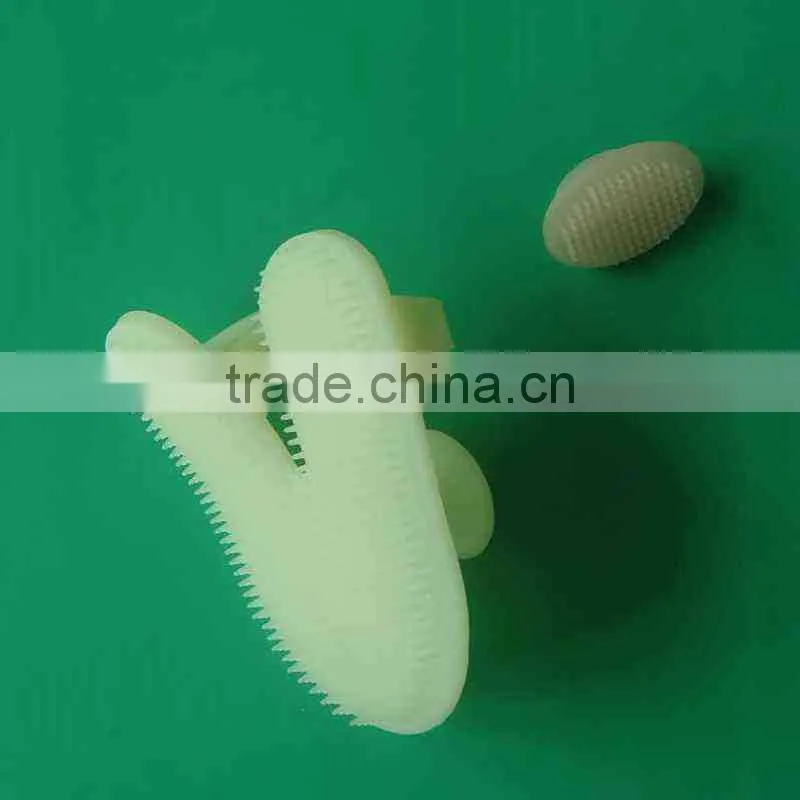 Manufacturers selling customized facial massage silicone wash brush / massage brush