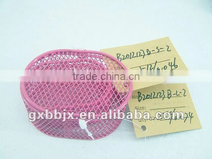 Oval metal candy packing box