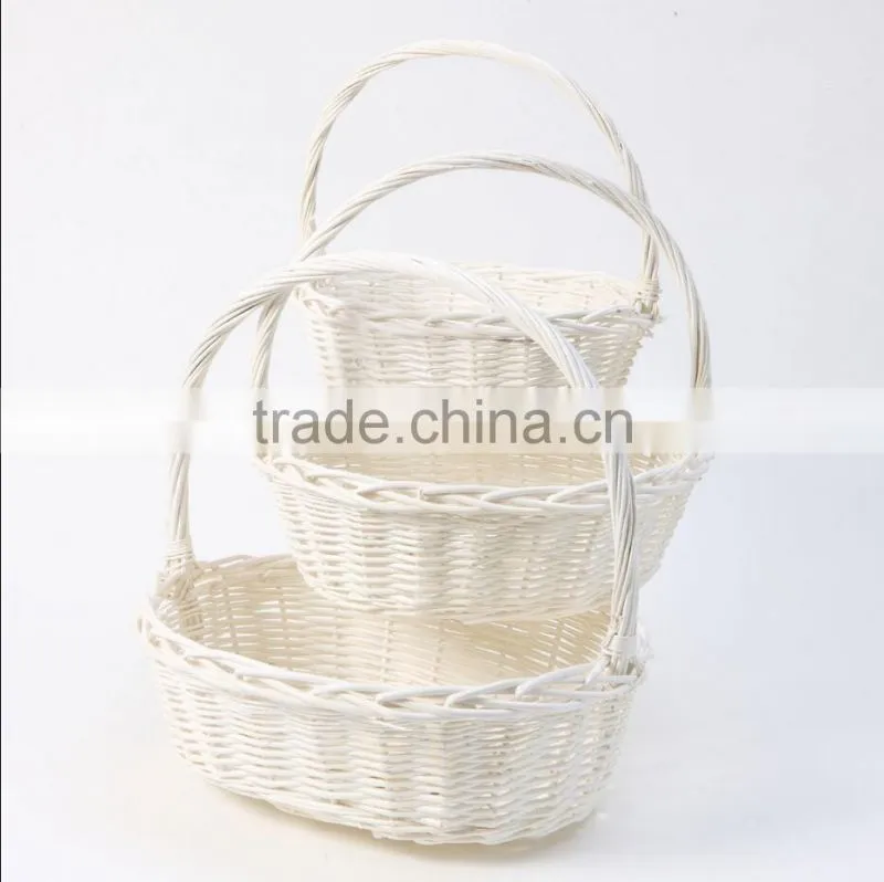 2016 new design cheap small wicker handmade basket