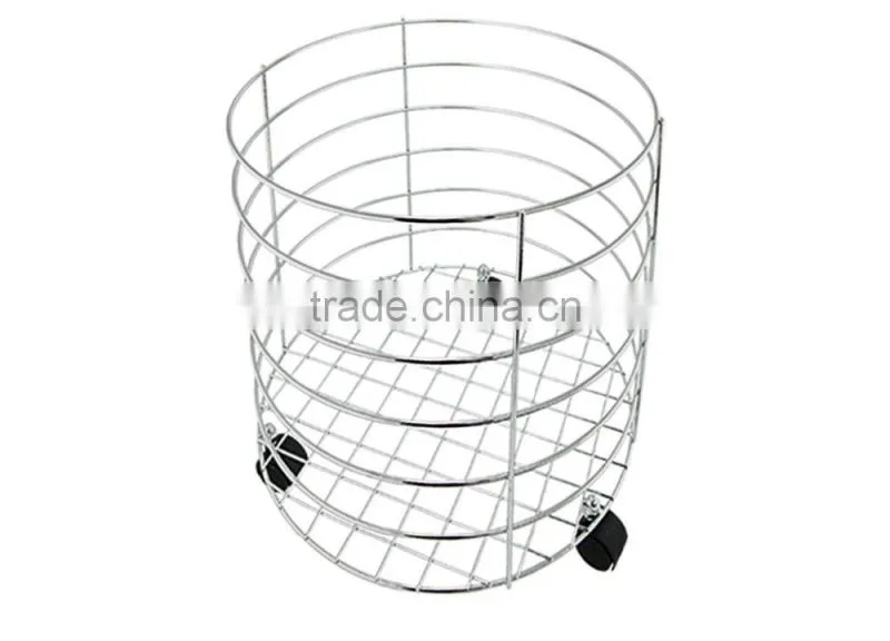 Stainless steel Towel Basket for Hotel Using