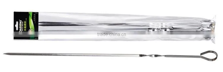 10pcs mental BBQ fork telescopic BBQ fork