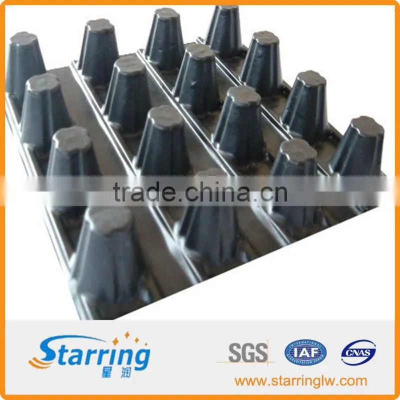Wall drainage and protection sheet