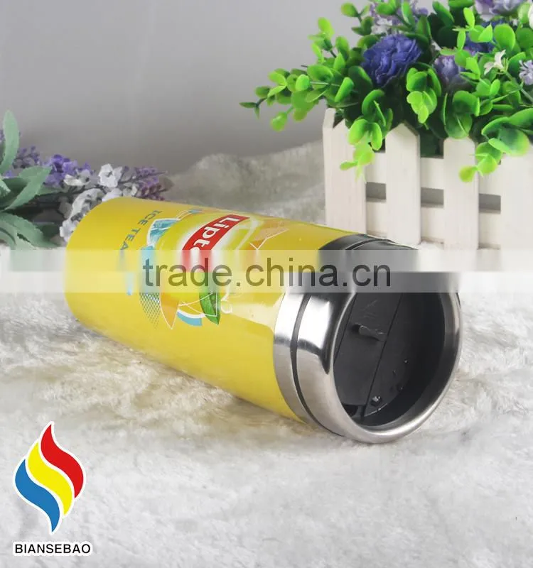 sales promotion gift stainless steel Lipton Coffee Mug