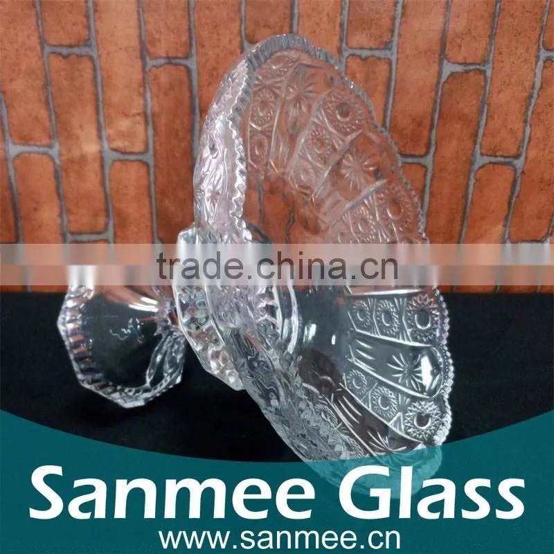 China Manufacture Cheap Clear Round Pyrex Glass Pizza Plate