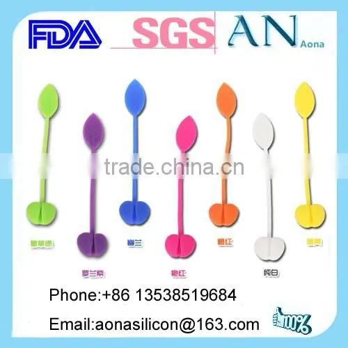 manufacture fashion leaf shape earphone headphone organizer