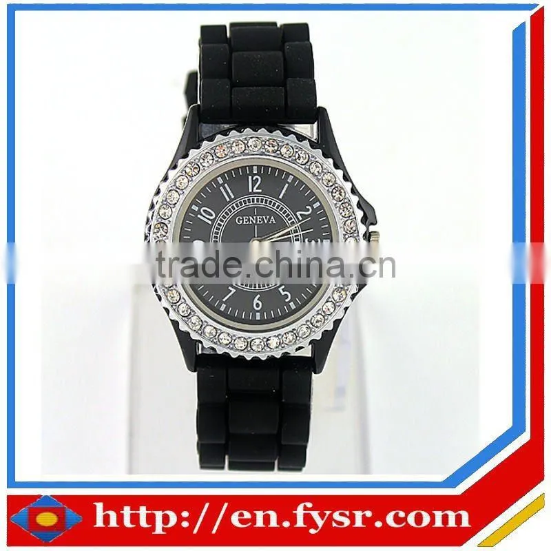 Classic Gel Silicone Crystal Men Lady Jelly Watch Gifts Stylish Fashion Luxury