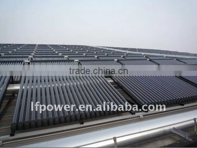 Forced circulation solar water heater collector