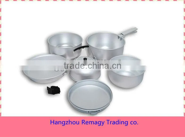 Anodized Camping cookware set