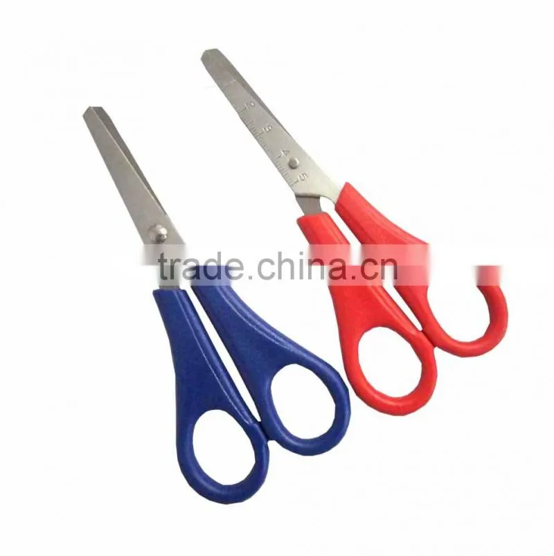 Fancy Style Stainless Steel Student Ruler Scissors