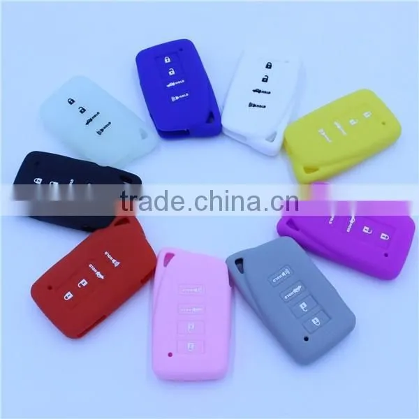 for Lexus 4 buttons Silicone Grip Nonslip Protective Sleeve Cover Smartkey Keyfob COVERS