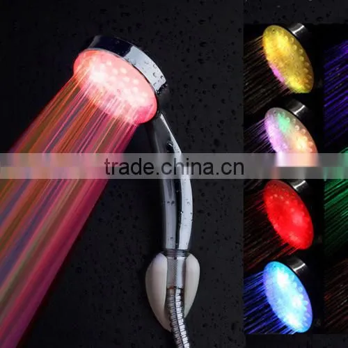 7 Color Mini Hand LED Shower Head