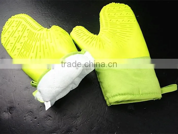 10121 Silicone Heat Resistant Grilling BBQ Gloves for Cooking, Baking