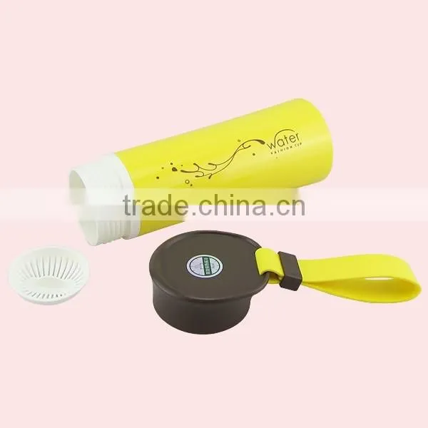 320ML Double Wall Plastic Sport Bottle With Wonderful Colors