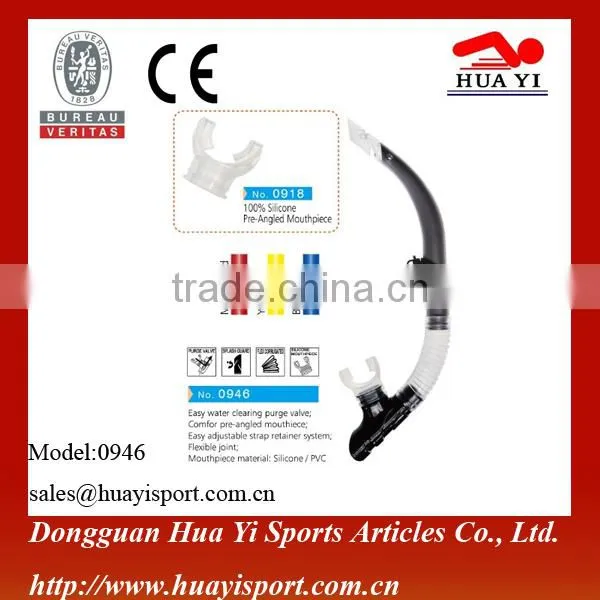 New pvc design wholesales price custom oem diving snorkel