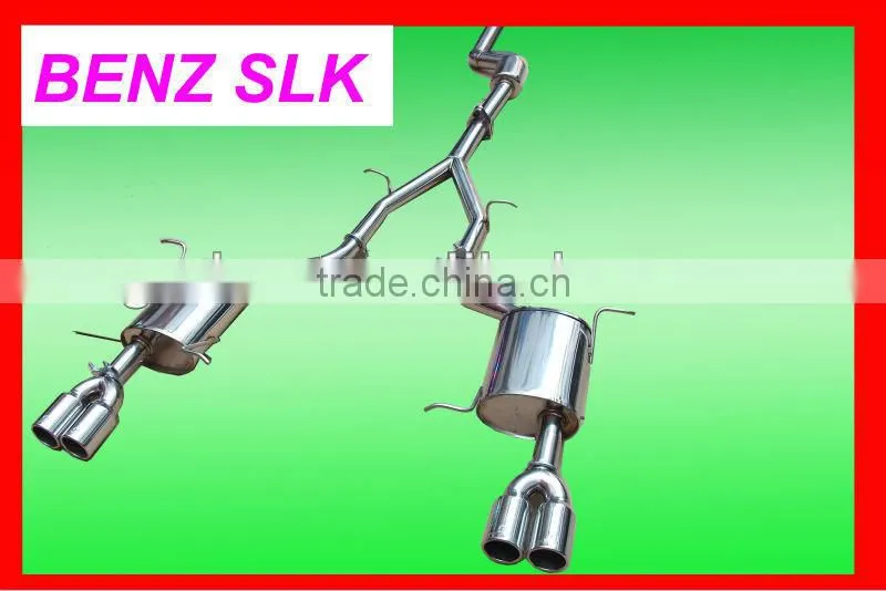 catback exhaust system for benz SLK