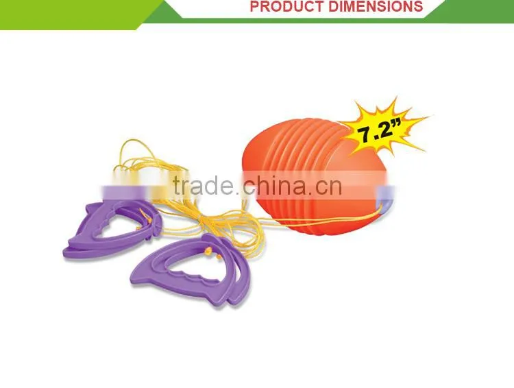 High quality sports pull set silicone mini shaking ball toys
