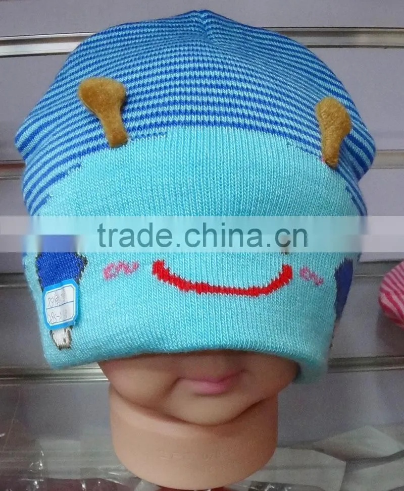 Handmake earflap baby hat