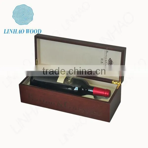 box for 2 wine glasses & 1 bottle wine