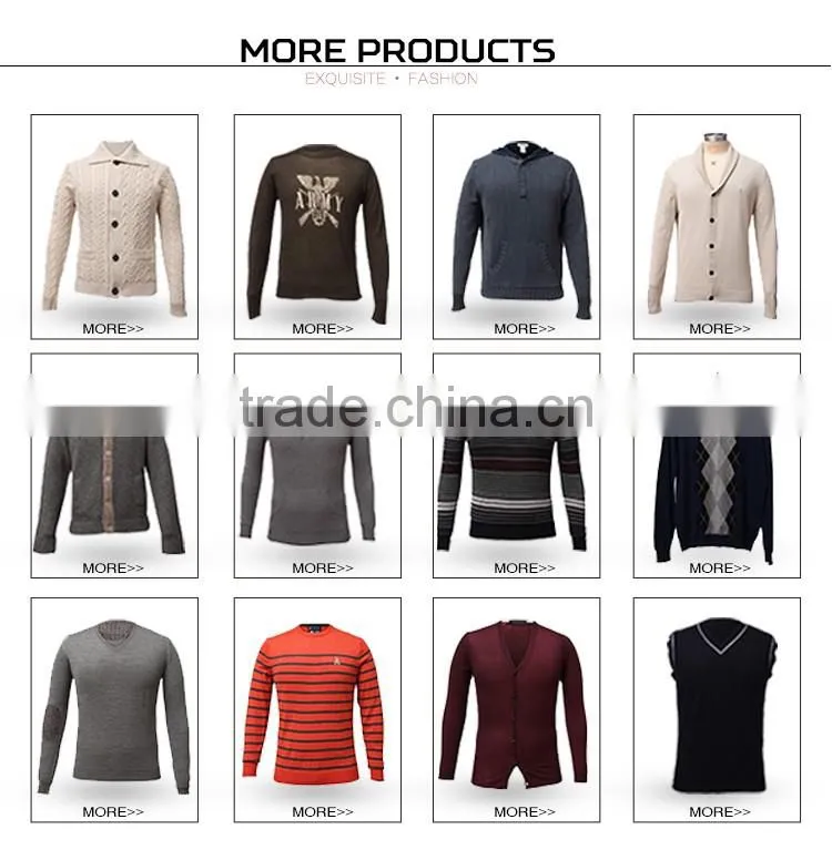 Factory Direct Supply High Quality New Design V Neck Pullover