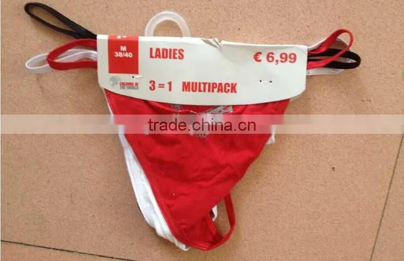Wholesale sexy T-back lingerie women's Fashion sexy briefs underpants
