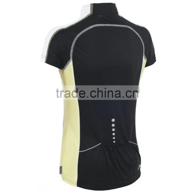 tailwind women's quick drying half zip neck sports t-shirt