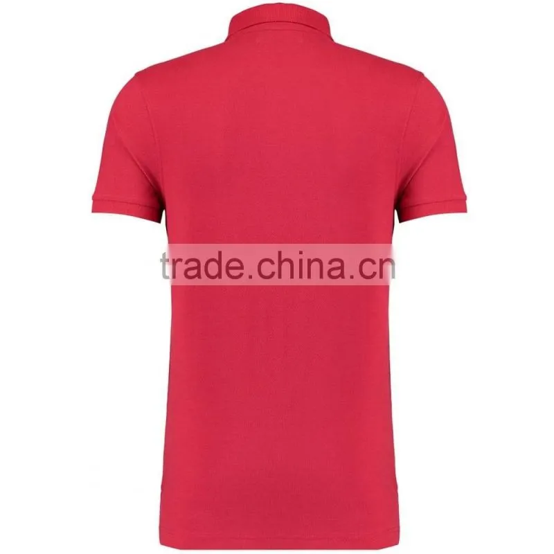 New Arrival Pink Workwear Polo T shirts Unisex Brand Embroidery Pockets 240g 100% Cotton Polos