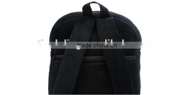 2015 Duck plush bags 3D wholesale children school bag baby cartoon school bag for kids