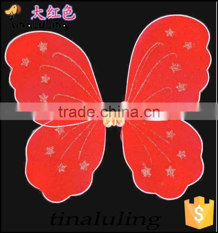 wholesale factory directly girls single cheap angle fairy wings for party decorations