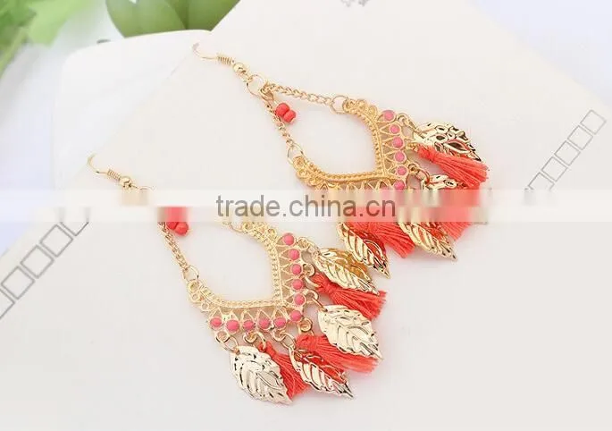 F20050N Big Drop Earrings For Women Fine Jewelry Beads Drop Earring