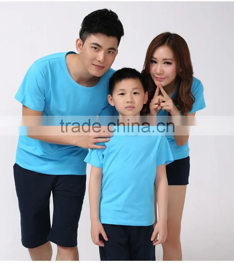 new fashion 2016 summer childrens t-shirts for family clothes mother father son family t shirts cotton parent-children tops