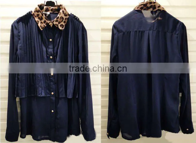Fashion women's baggy shirt tops