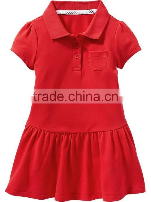 Design students school Uniform Polo Dresses