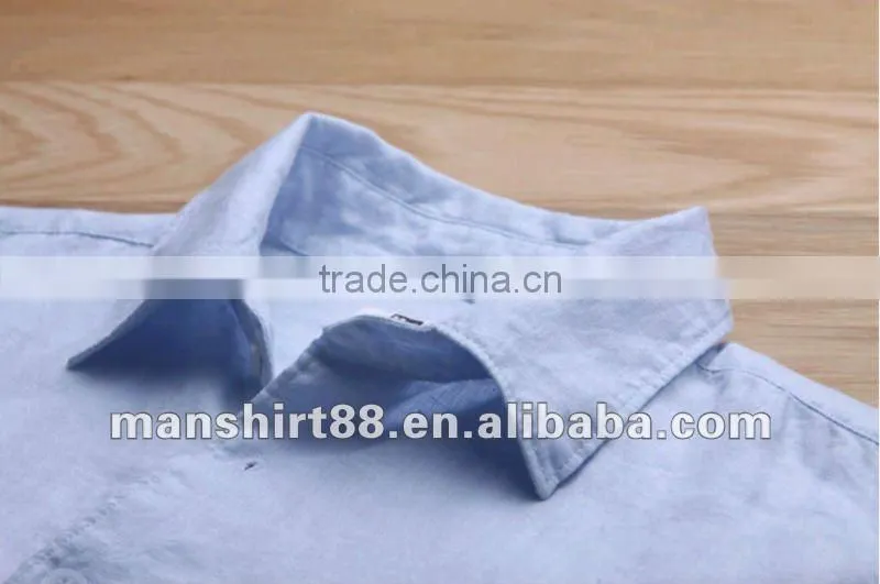 Exclusive style Natural fiber 100%Organic White Linen shirt for men Peaked collar S,M,L,XL,XXL