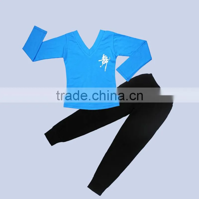 Boys Sportwear Dancewear Top Pant Sets Child Casual Loose Sportwear