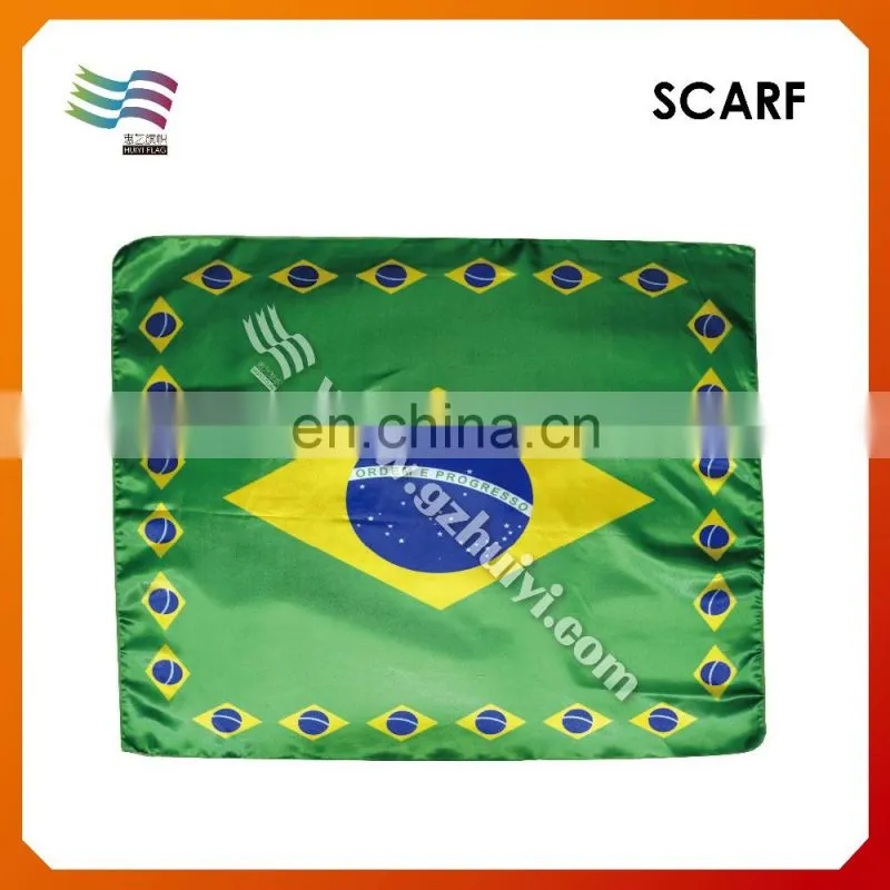 Custom Polyester Satin Women Scarf