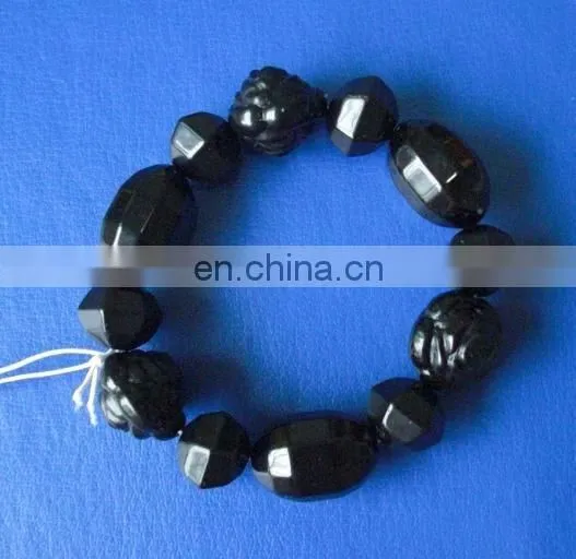 tarina rose and heart handmade acrylic plastic beads bracelet CTL0523