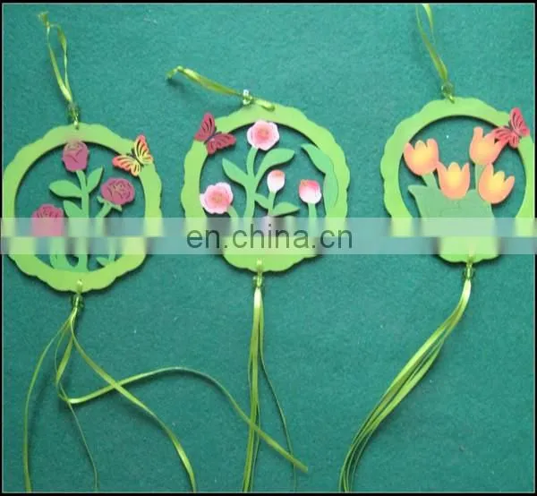 Easter decoration, decorative wooden easter egg